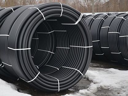 Труба ПНД обсадная D100 (8,0) Т-П L = 4 м синяя